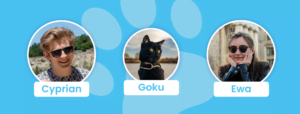 Cyprian Ewa and Goku